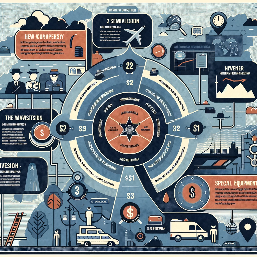 Factors that influence the cost of hiring a private investigator.