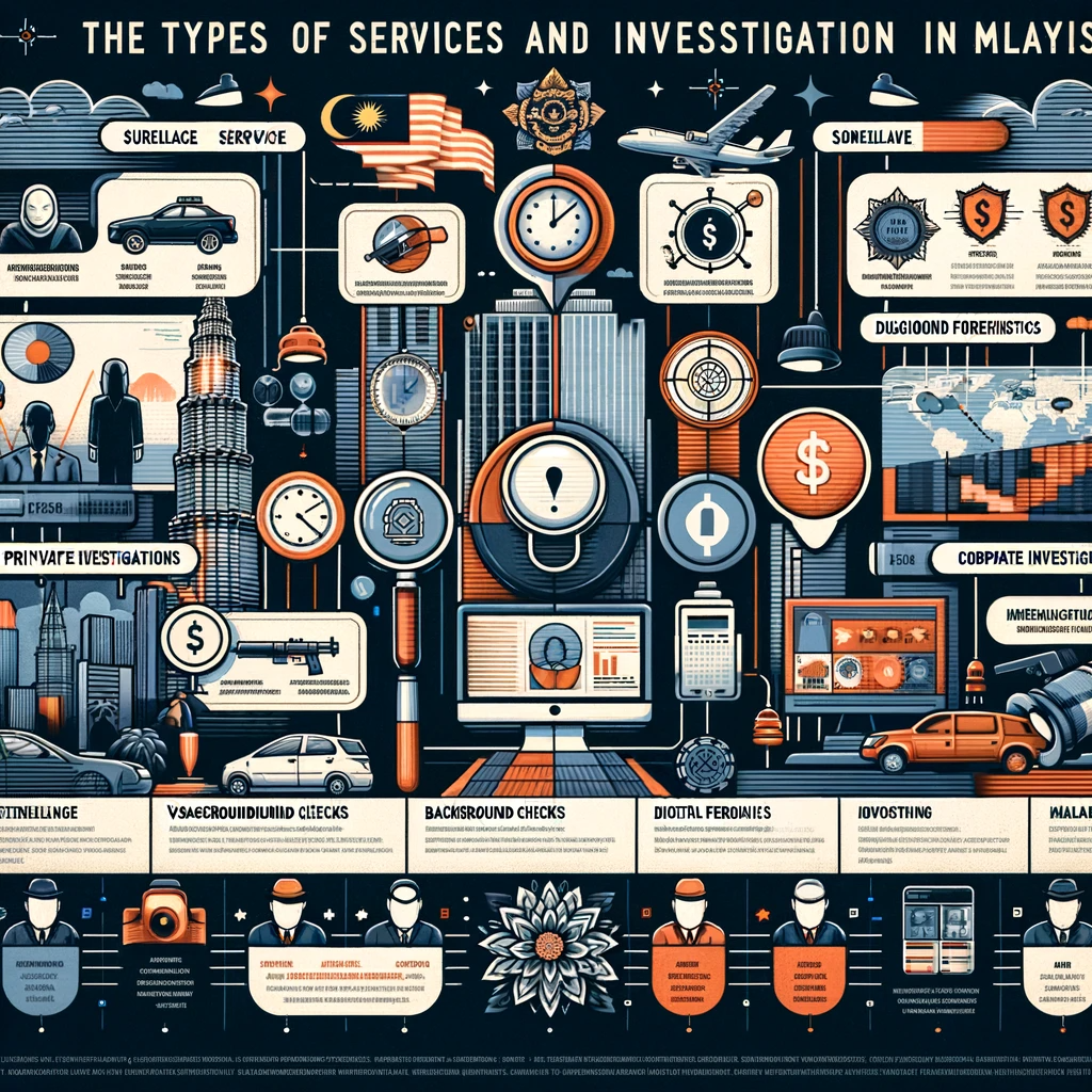 Types of services and investigation costs.