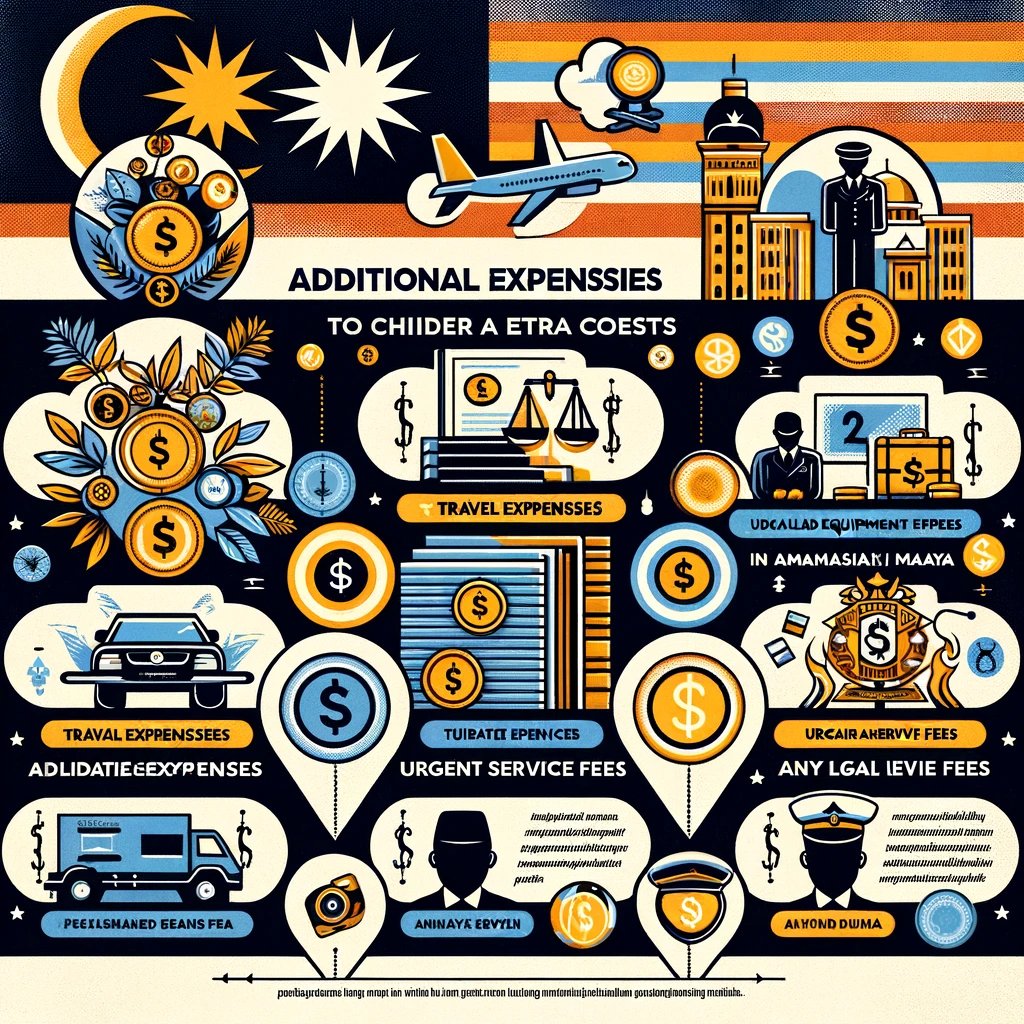 Additional expenses to consider when hiring a private investigator.